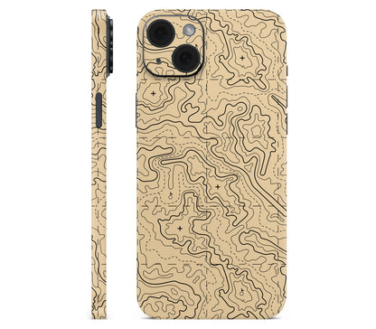 iPhone 15 Plus skin, Lockdown (Sandline), full wrap without logo cutout