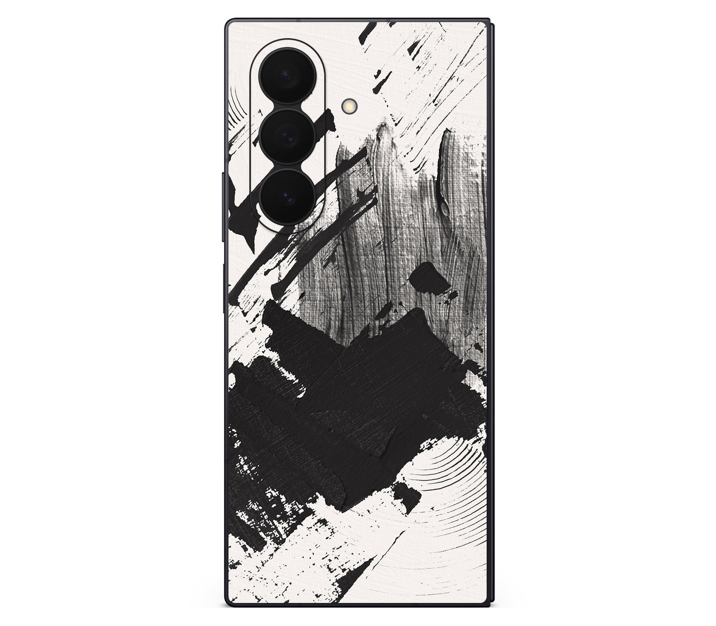 Galaxy Z Fold 8 skin, Black Noir, back skin