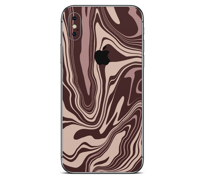 iPhone XS Max skin, Vertigo (Fever), back skin with logo cutout