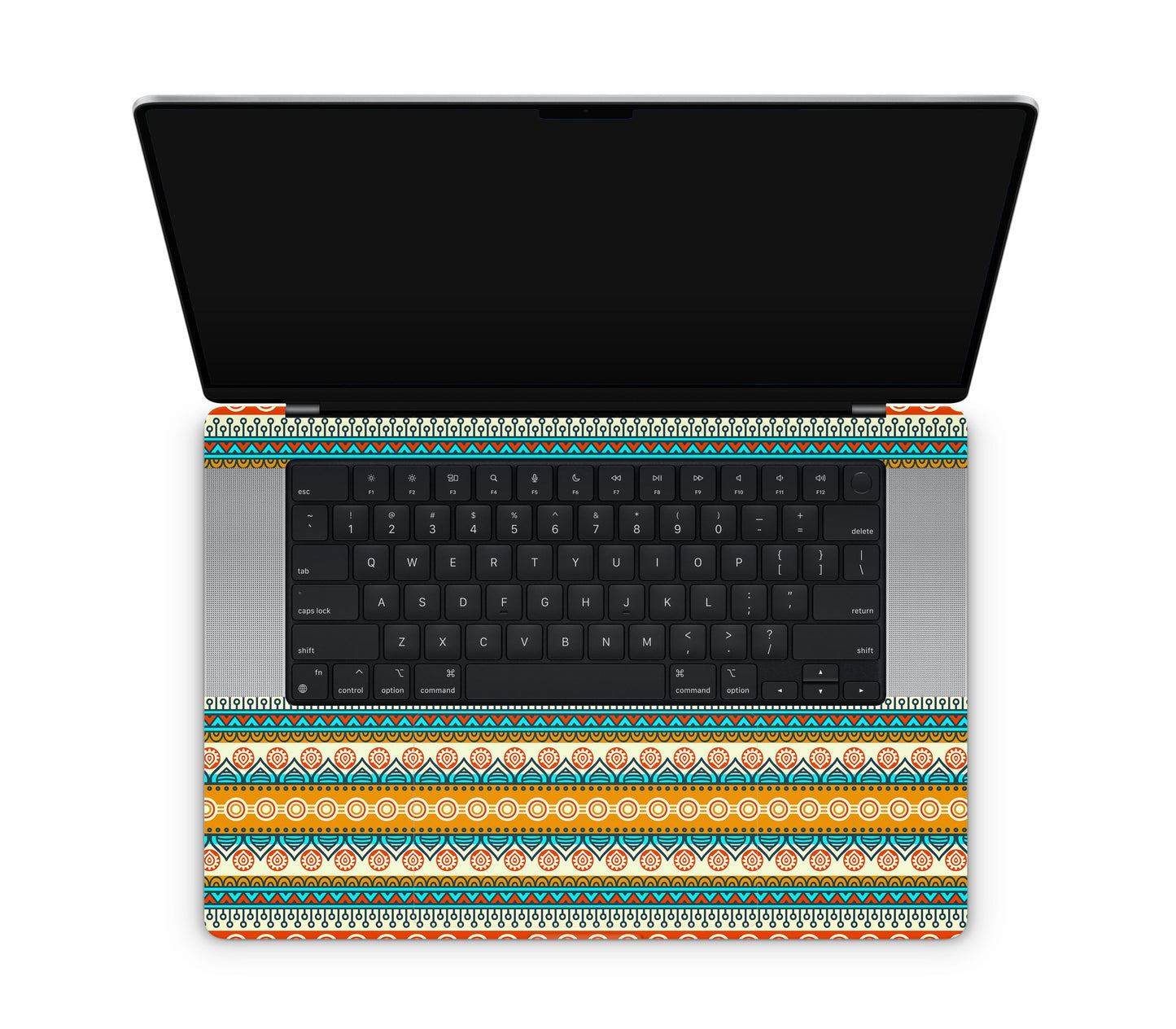 MacBook Pro 16" (2024, M4) skin, Rangoli, inside skin