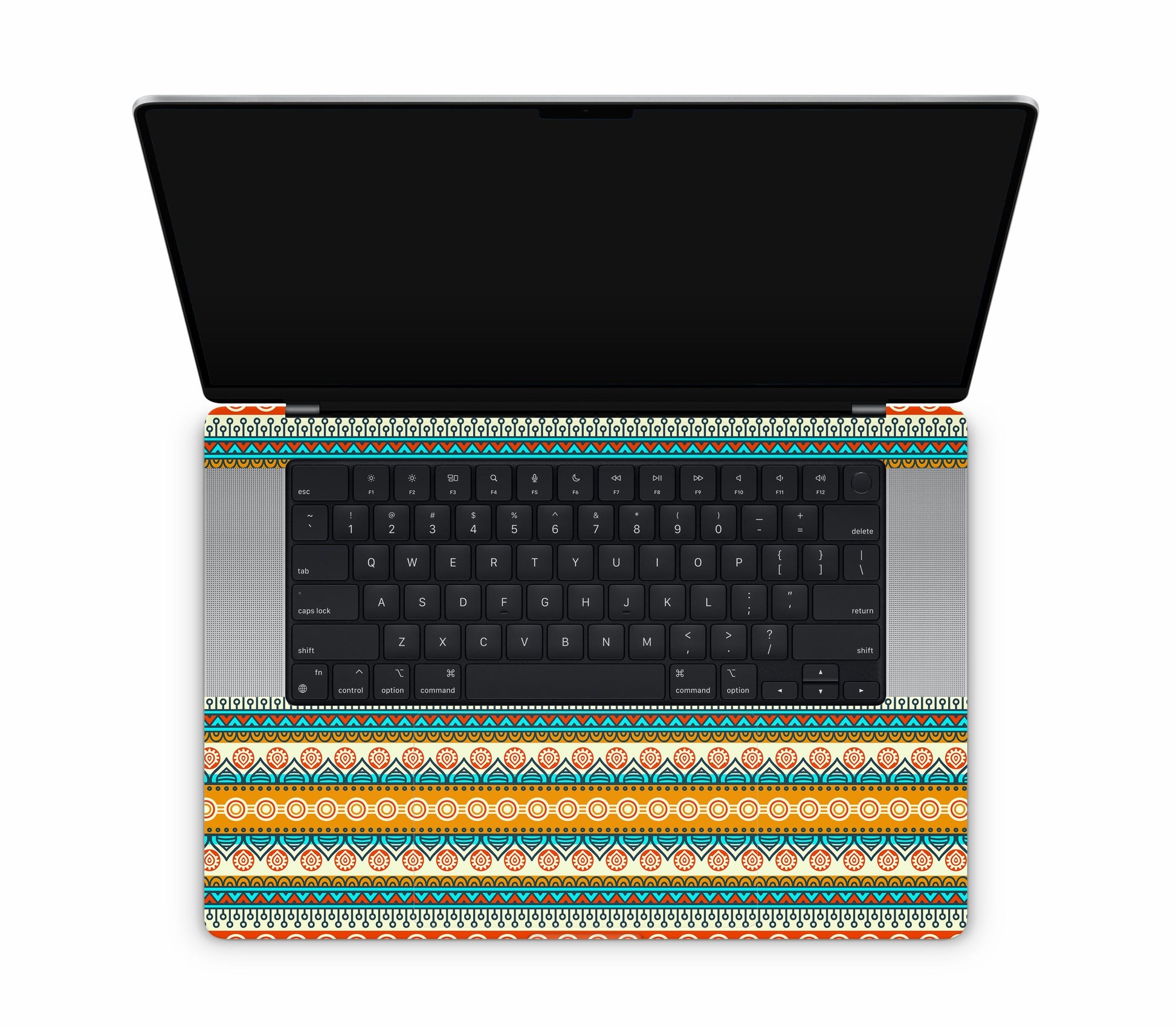 MacBook Pro 16" (2024, M4) skin, Rangoli, inside skin