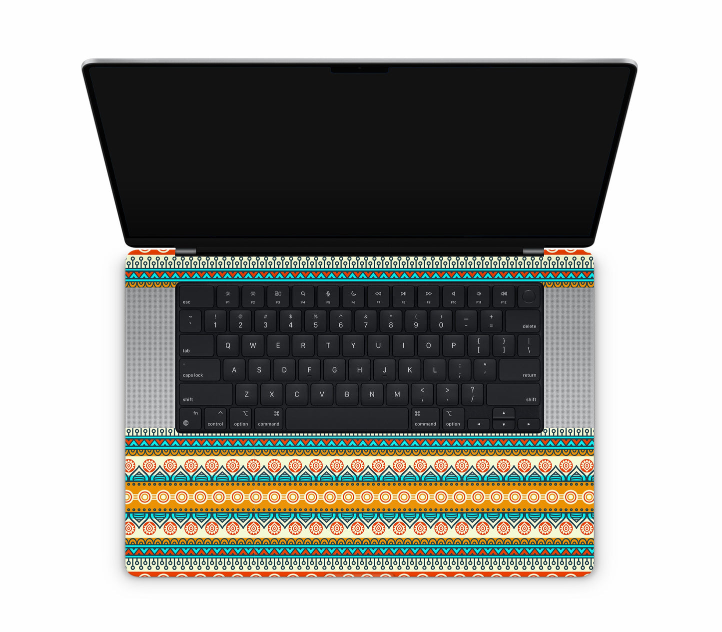 MacBook Pro 16" (2024, M4) skin, Rangoli, inside skin