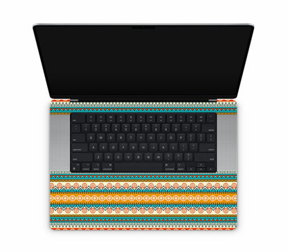 MacBook Pro 16" (2024, M4) skin, Rangoli, inside skin