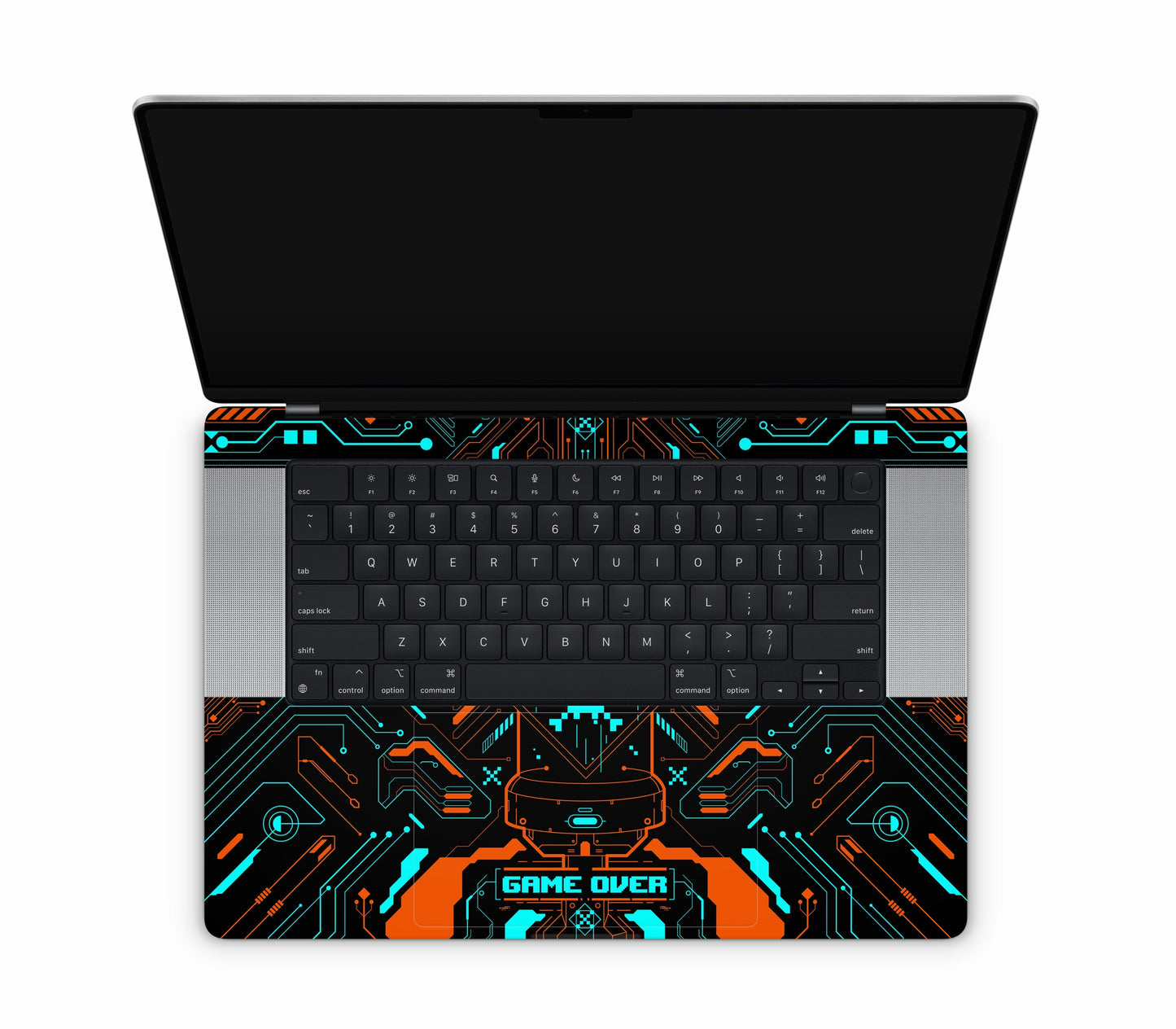 MacBook Pro 16" (2024, M4) skin, Fatal Error, inside skin
