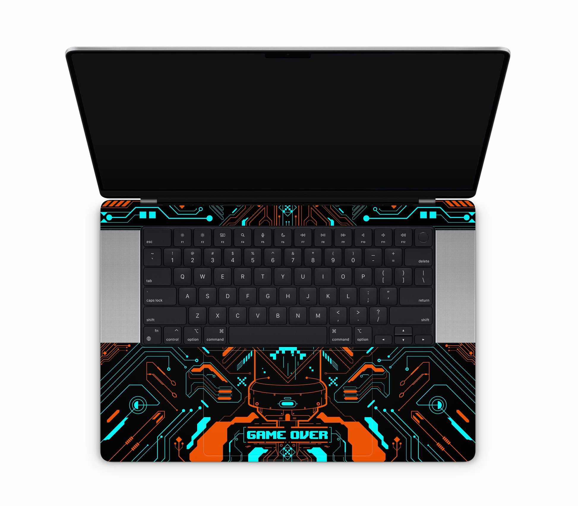 MacBook Pro 16" (2024, M4) skin, Fatal Error, inside skin