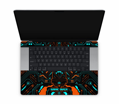 MacBook Pro 16" (2024, M4) skin, Fatal Error, inside skin
