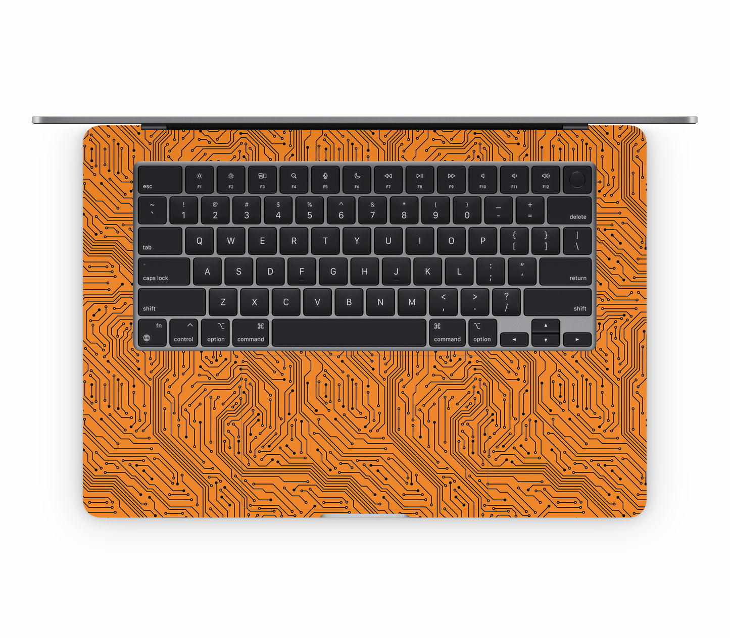 MacBook Air 15" (2025, M4) skin, Pulse Grid, inside skin