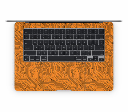 MacBook Air 15" (2025, M4) skin, Pulse Grid, inside skin