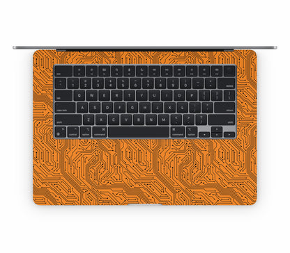 MacBook Air 15" (2025, M4) skin, Pulse Grid, inside skin