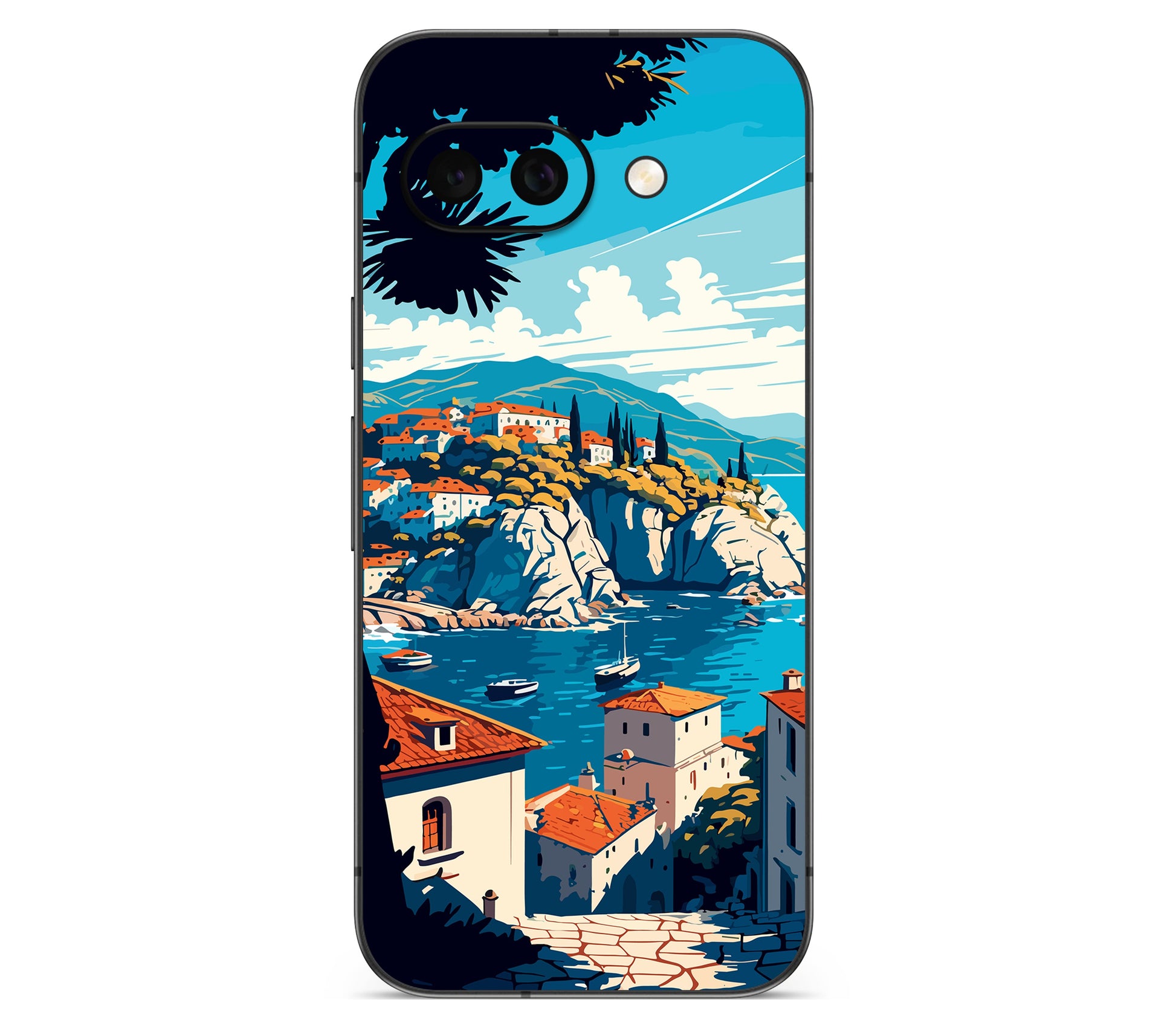Google Pixel 10A skin, Coastal Clouds, back skin