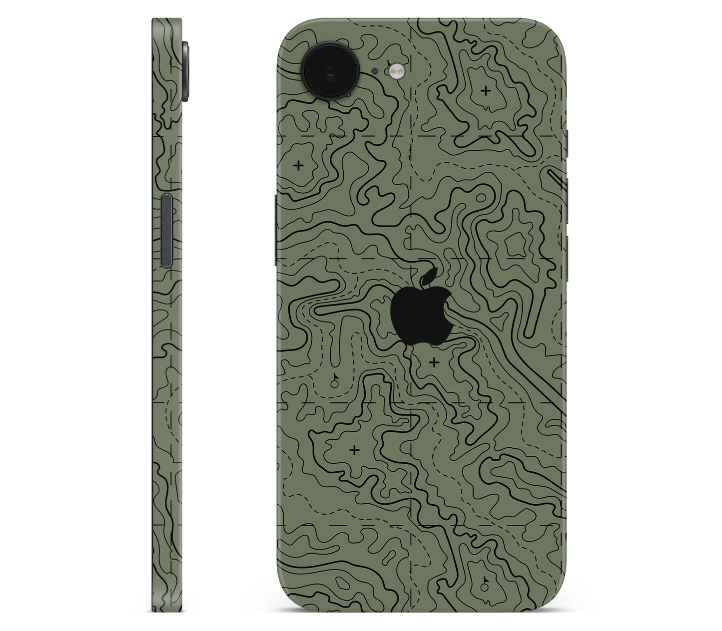 iPhone 17e skin, Lockdown (Deathline), full wrap with logo cutout