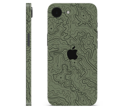 iPhone 17e skin, Lockdown (Deathline), full wrap with logo cutout