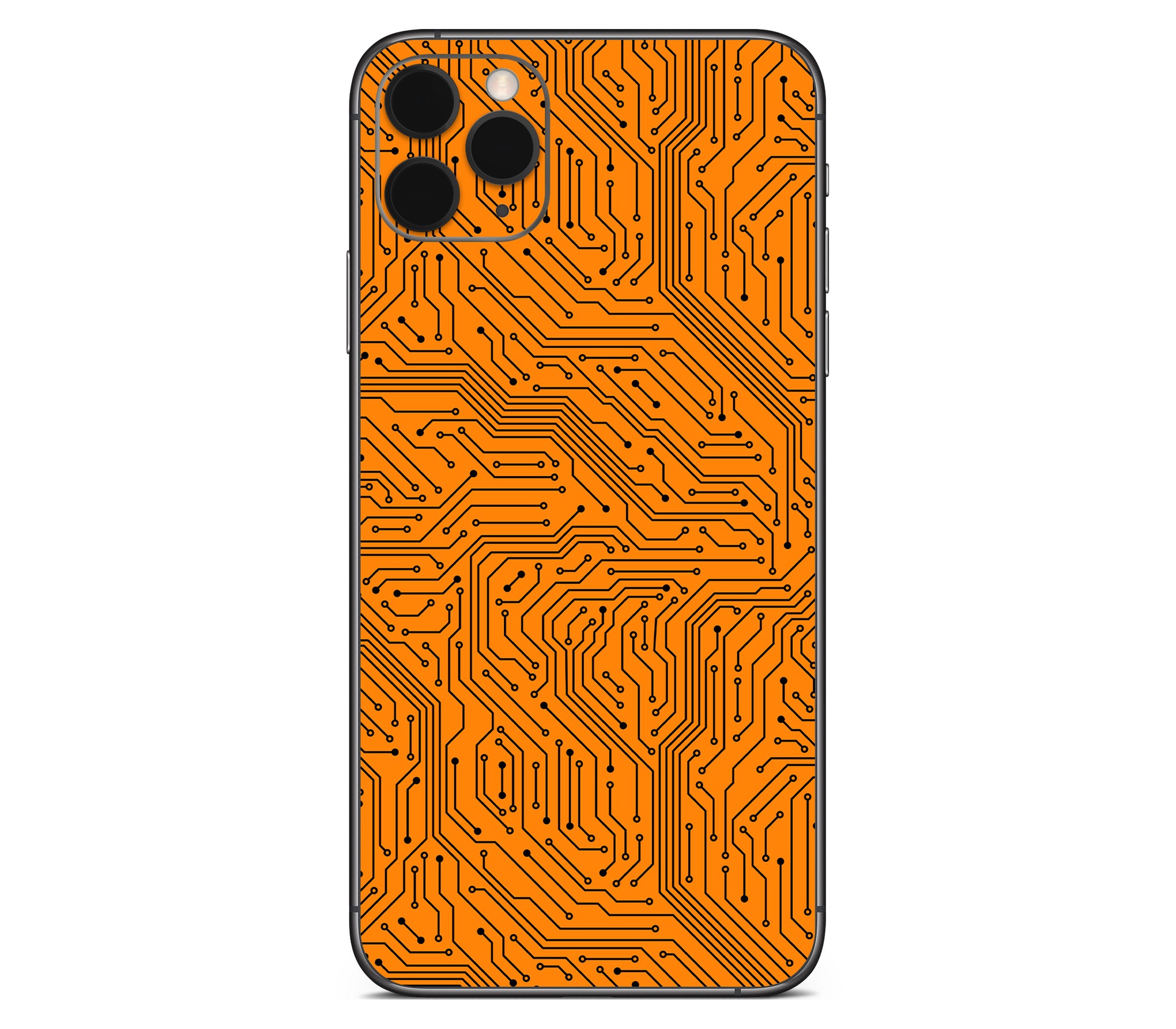 iPhone 11 Pro Max skin, Pulse Grid, back skin without logo cutout