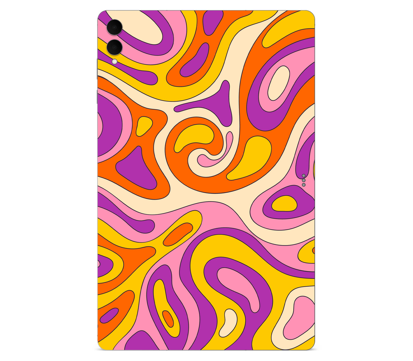 Galaxy Tab S11 Ultra skin, Psycho Vortex, back skin