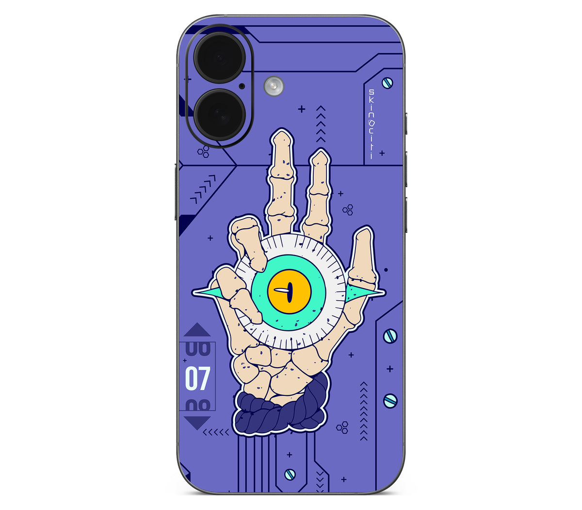 iPhone 17 skin, Hypnotic, back skin