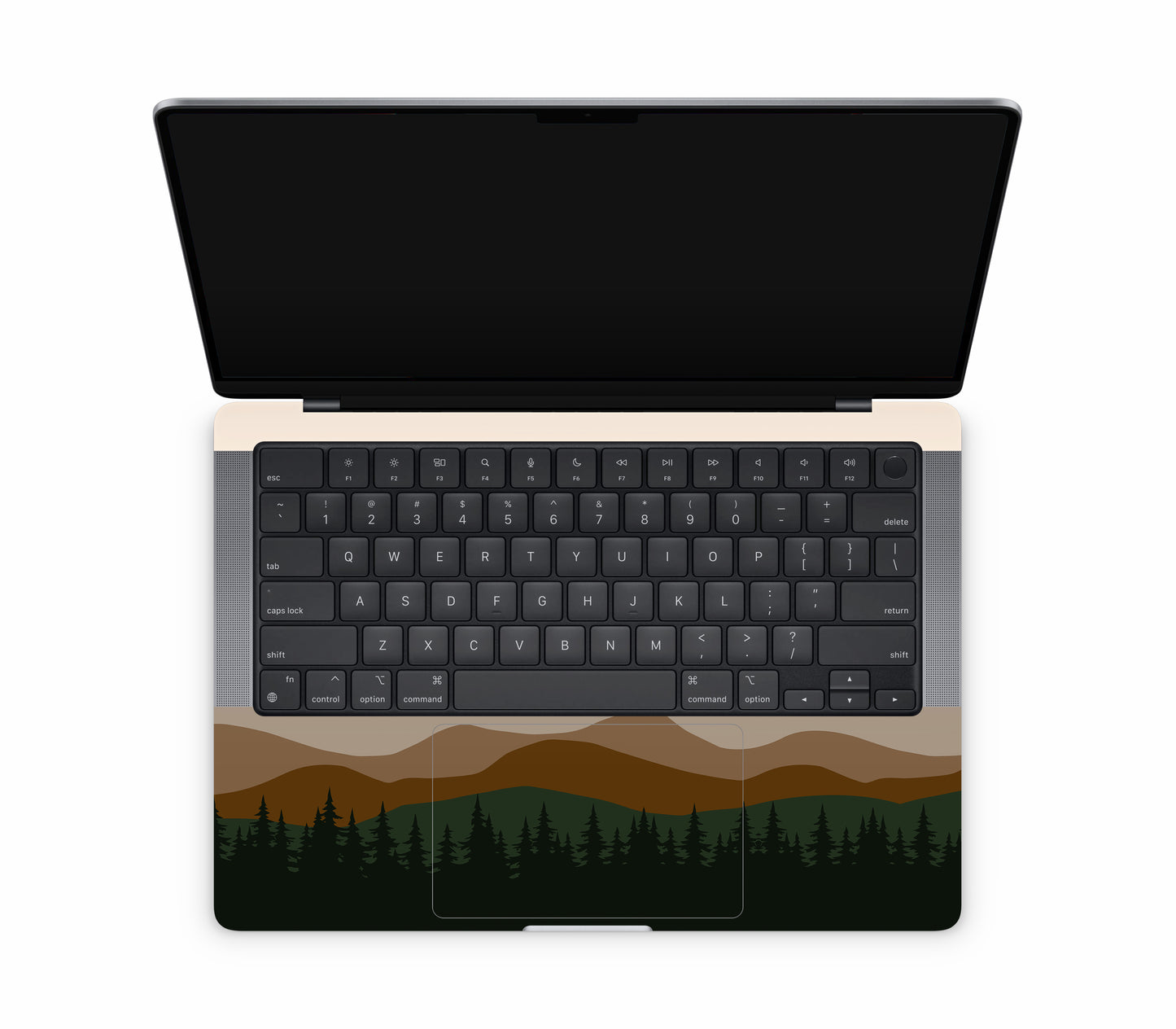 MacBook Pro 14" (2025, M5) skin, Sierra Dusk, inside skin