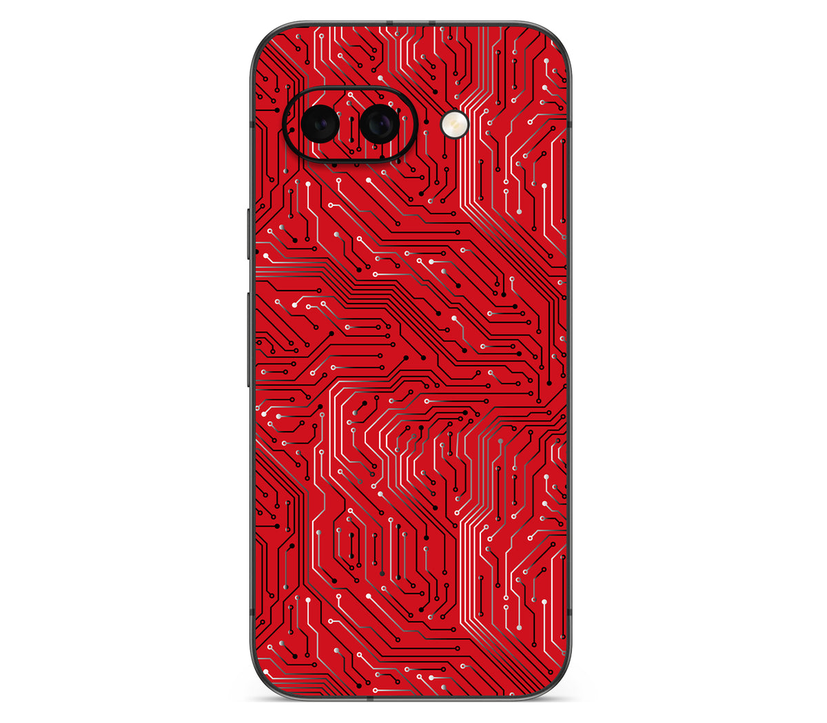 Google Pixel 9A skin, REDLINE, full wrap skin