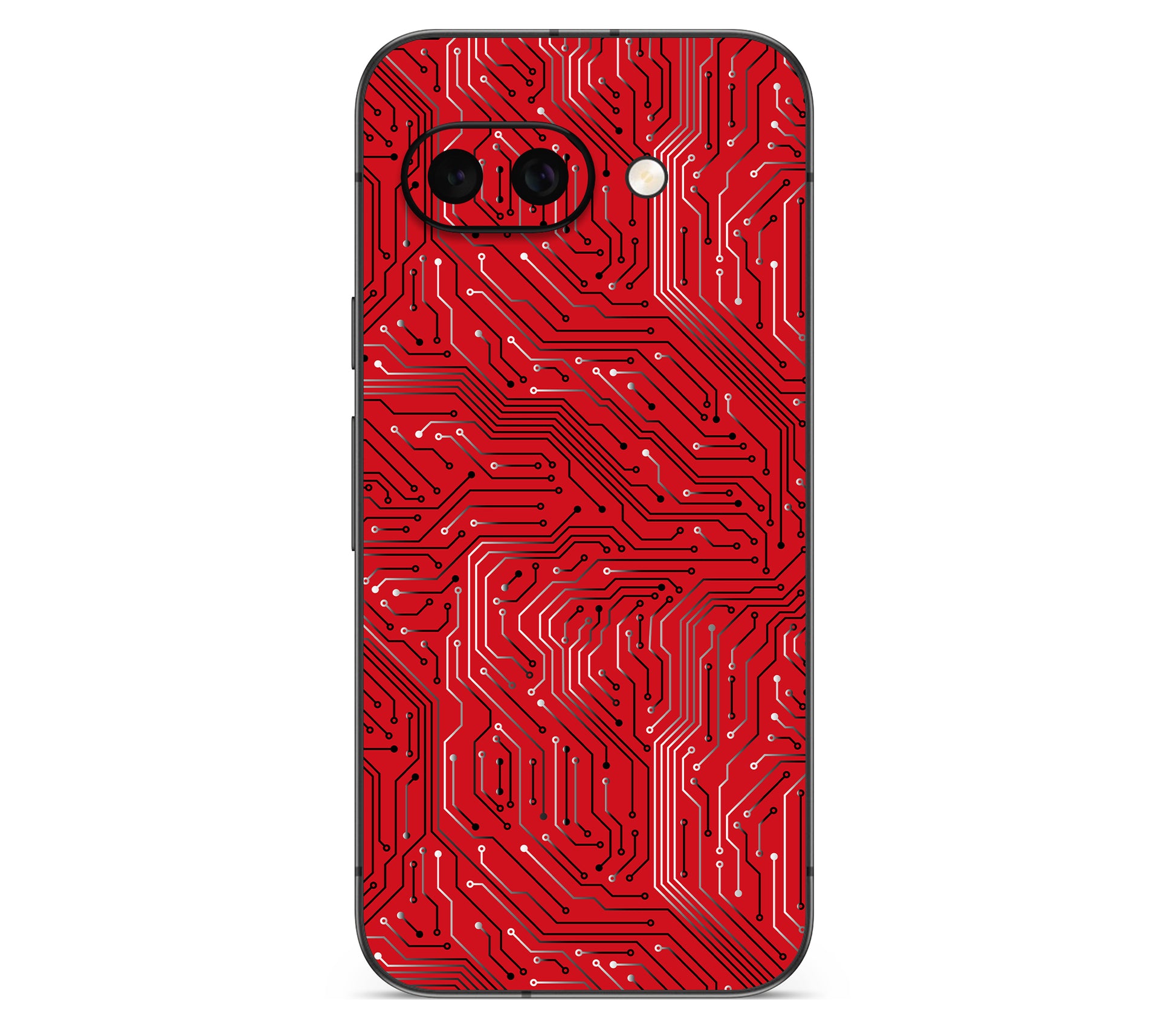 Google Pixel 9A skin, REDLINE, full wrap skin