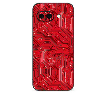 Google Pixel 10A skin, REDLINE, full wrap skin
