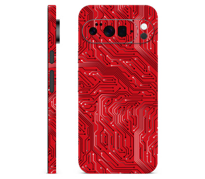 Google Pixel 11 Pro XL skin, REDLINE
