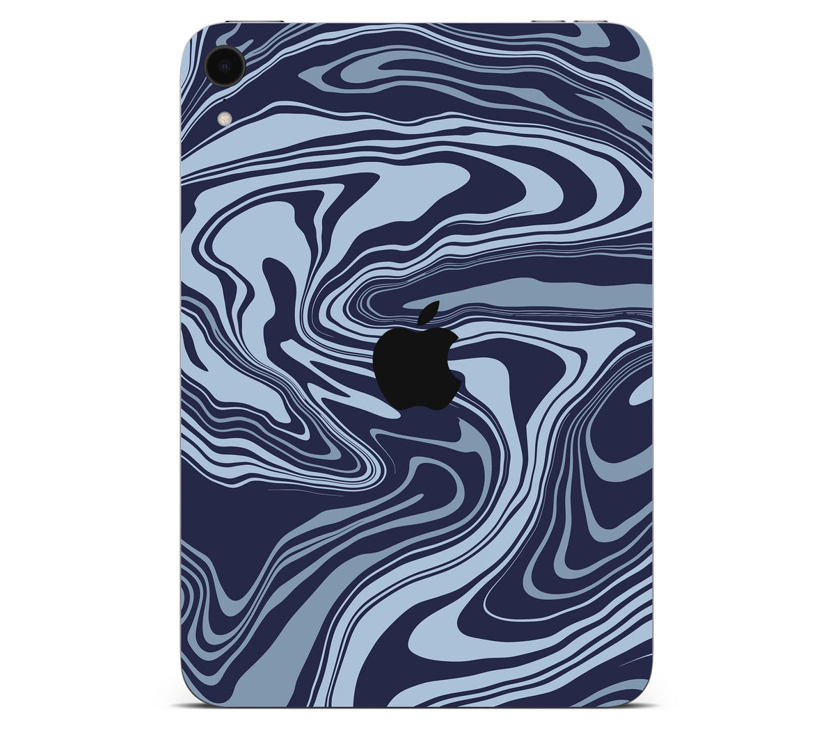 iPad Mini 6 skin, Vertigo (Blur), back skin with logo cutout