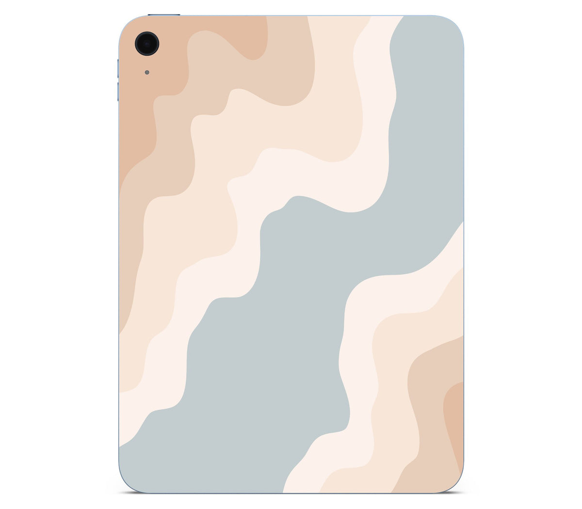 iPad 10.9" (2025, Gen 11) skin, Drift (Haze), back skin without logo cutout
