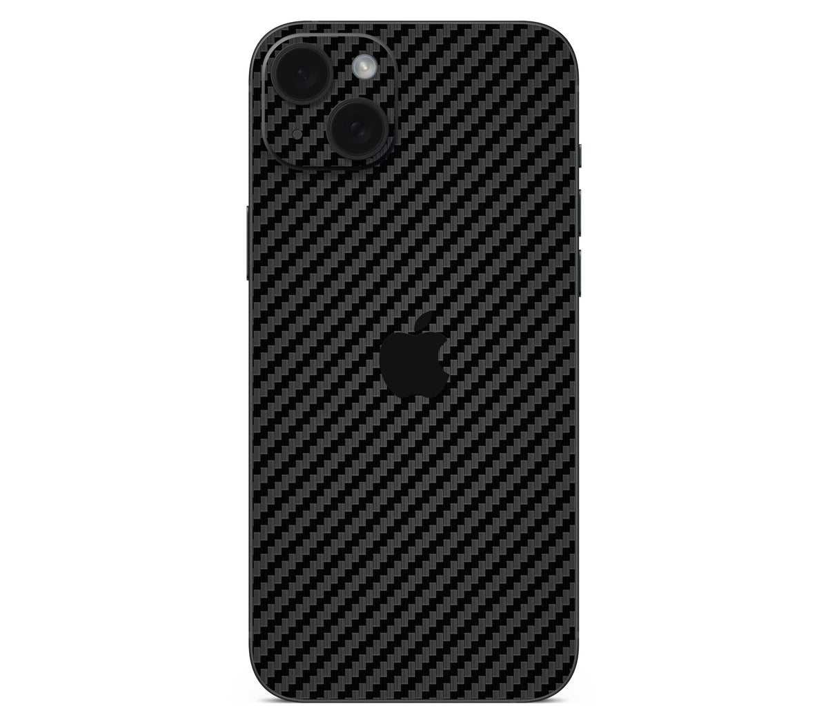 iPhone 14 skin, Code: Carbon, back skin with logo cutout