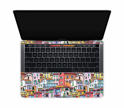 MacBook Pro 13" (2016-2019) Touch Bar skin, Menton Mosaic, inside skin