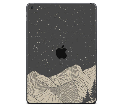 iPad 10.2" (2021, Gen 9) skin, Nightline, back skin with logo cutout