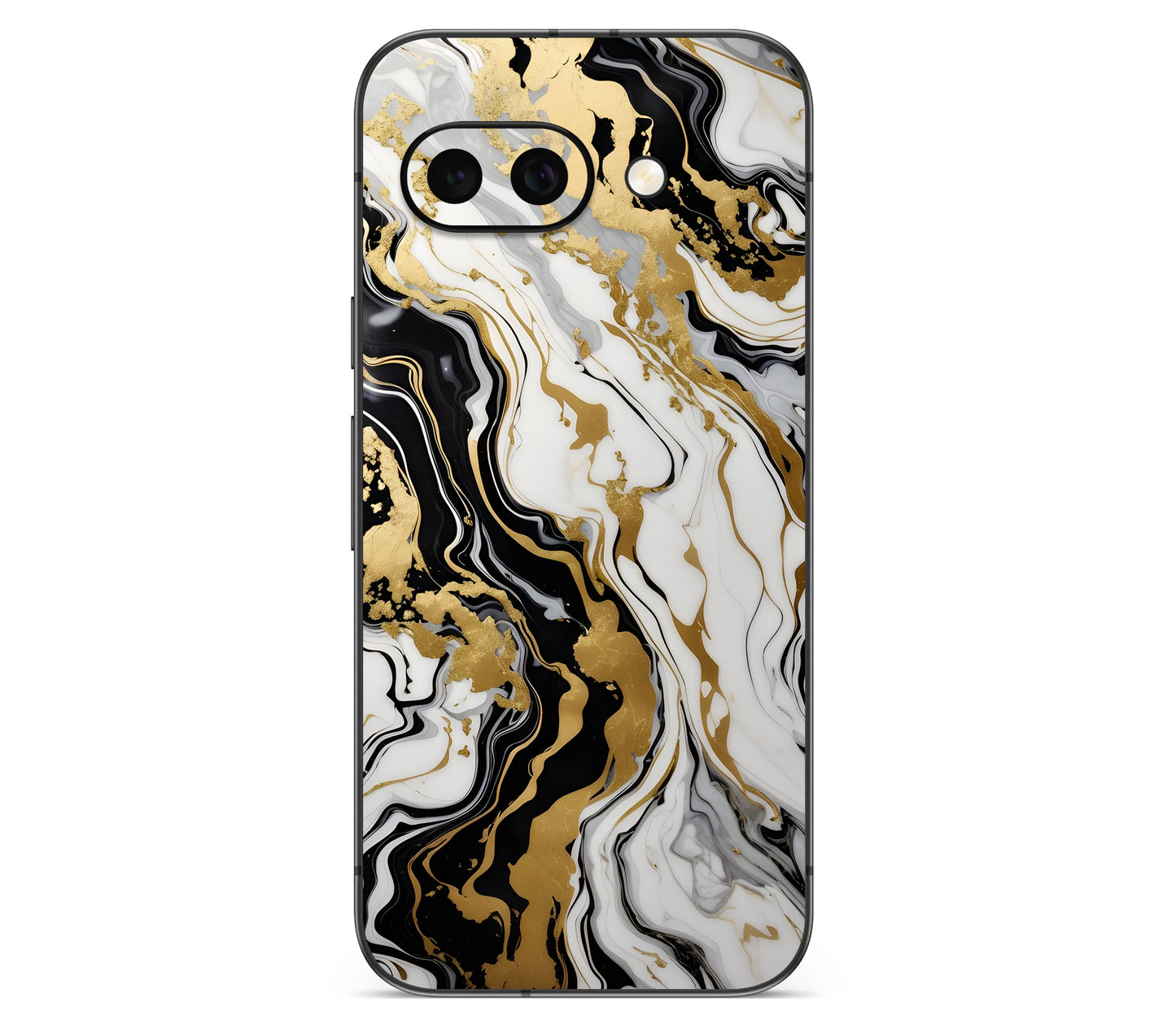 Google Pixel 10A skin, Gold Flare, back skin
