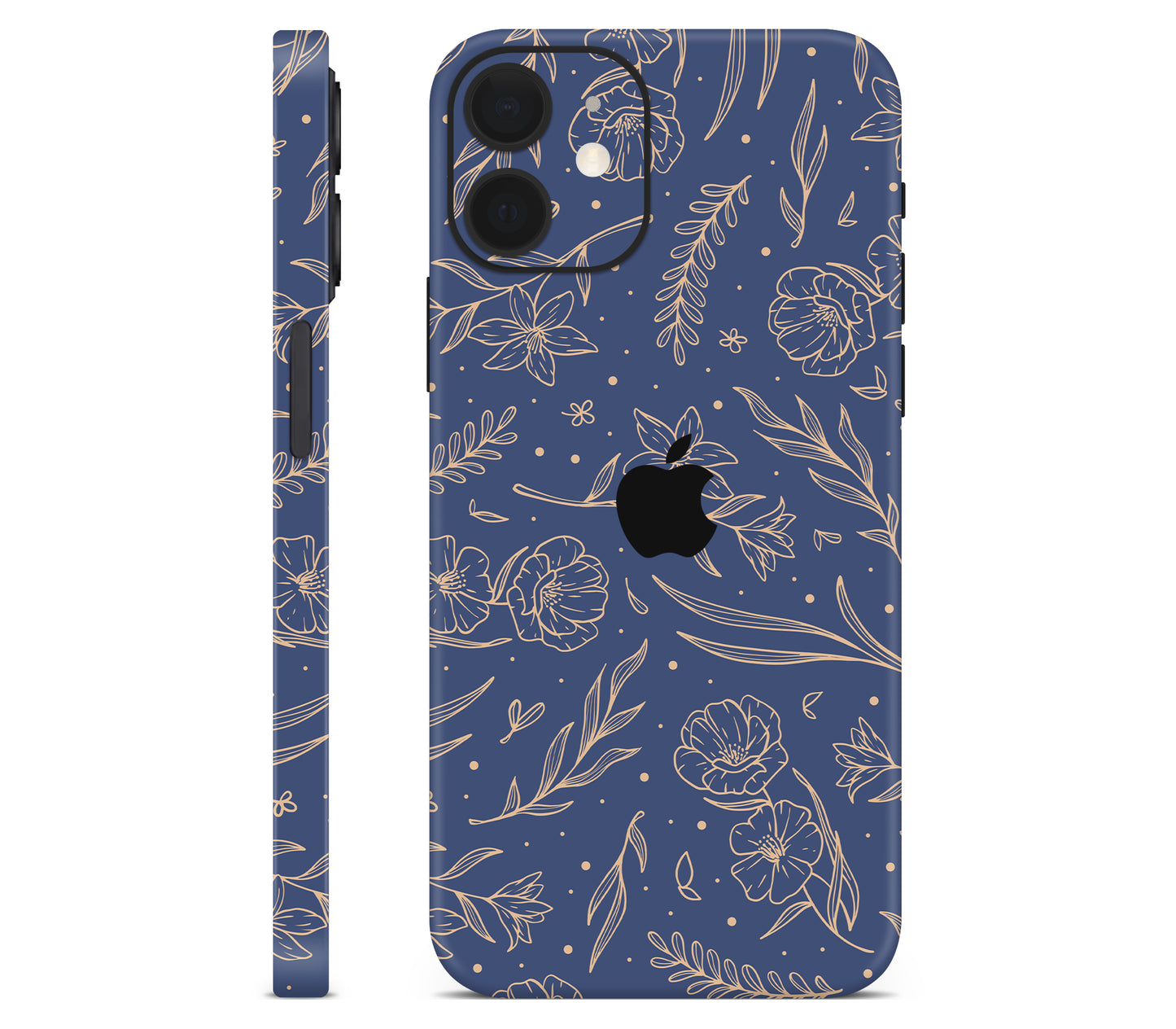 iPhone 12 Mini skin, Twilight, full wrap with logo cutout