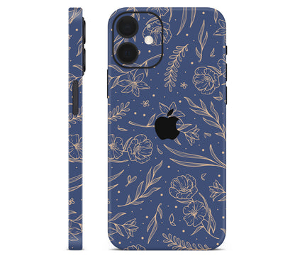 iPhone 12 Mini skin, Twilight, full wrap with logo cutout