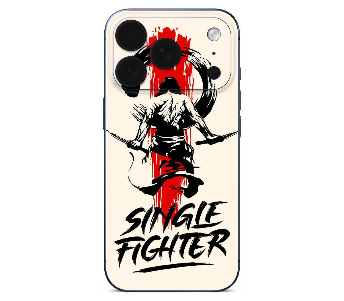 iPhone 18 Pro Max skin, Samurai, back skin