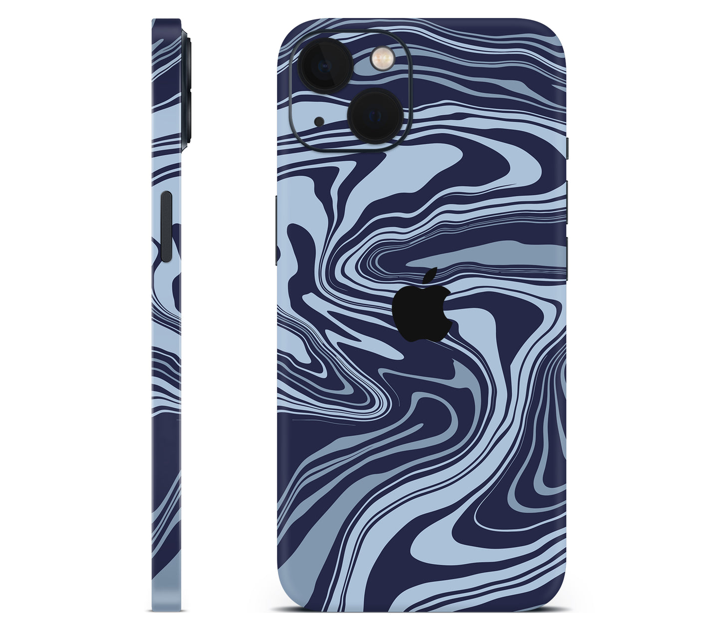 iPhone 13 Mini skin, Vertigo (Blur), full wrap with logo cutout