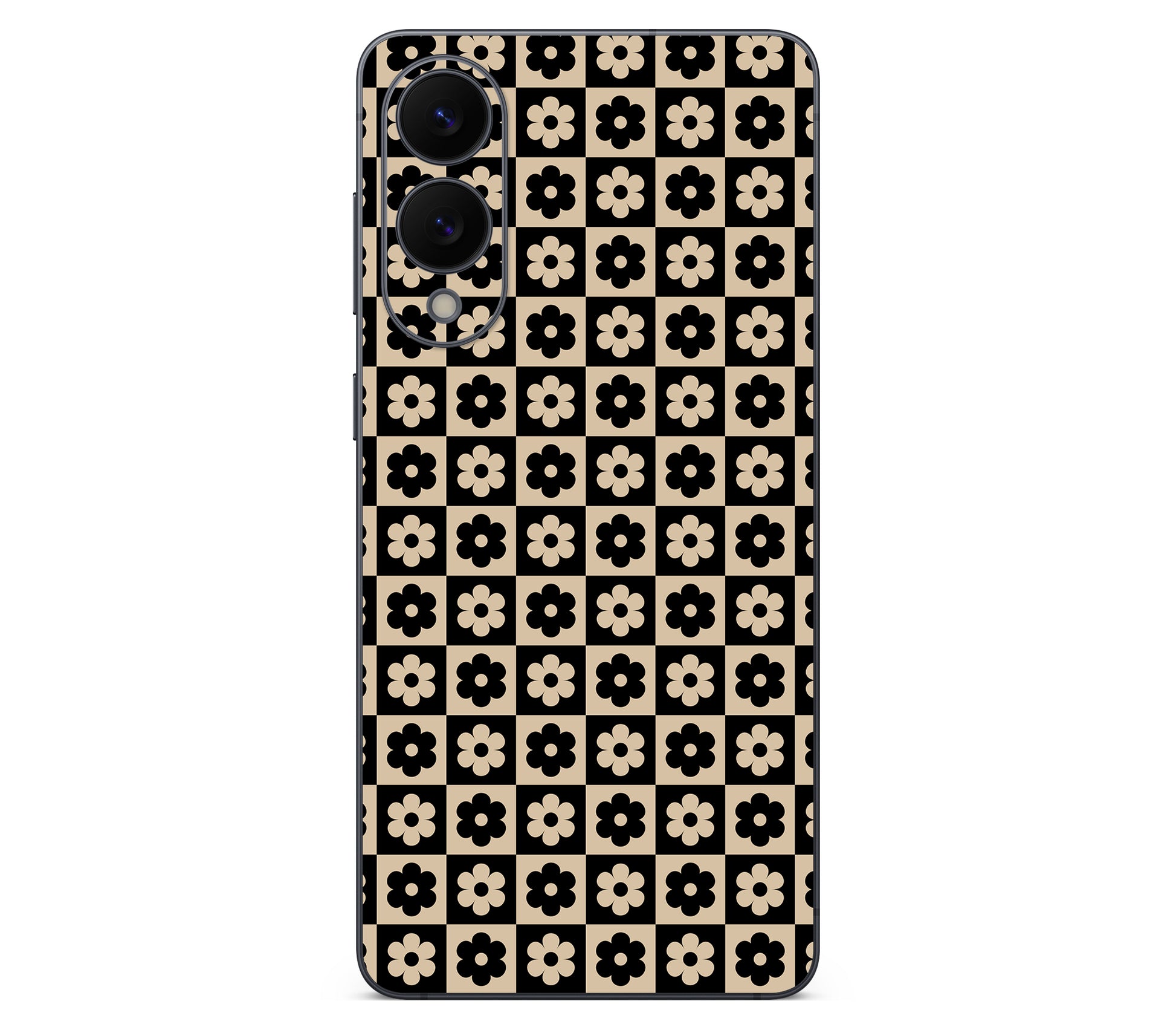 Galaxy S25 Edge skin, Floral Grid, back skin