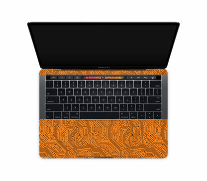 Macbook Pro 13" (2016-2019) Touch Bar skin, Pulse Grid, inside skin