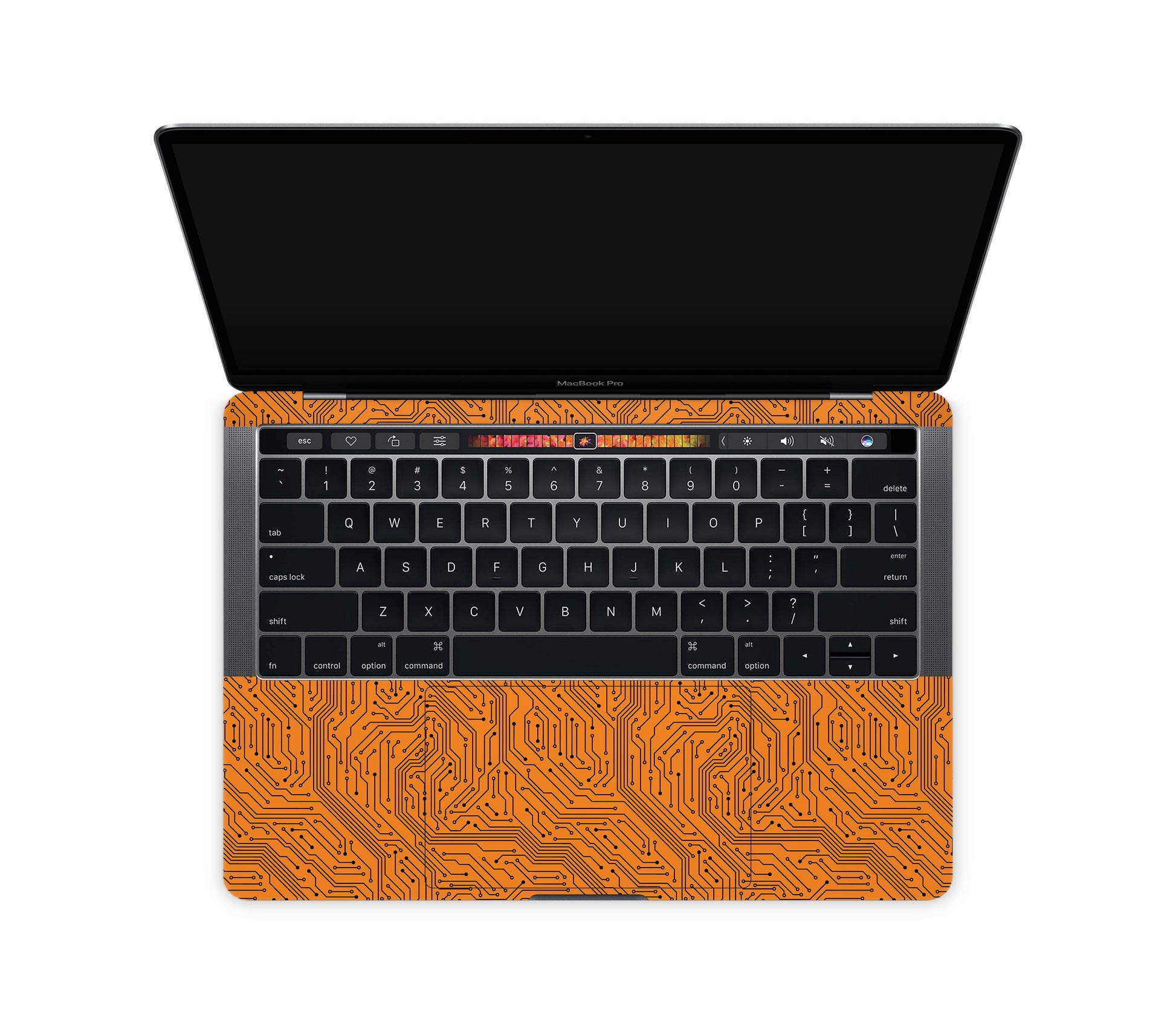 Macbook Pro 13" (2016-2019) Touch Bar skin, Pulse Grid, inside skin