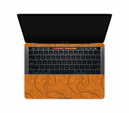 Macbook Pro 13" (2016-2019) Touch Bar skin, Pulse Grid, inside skin