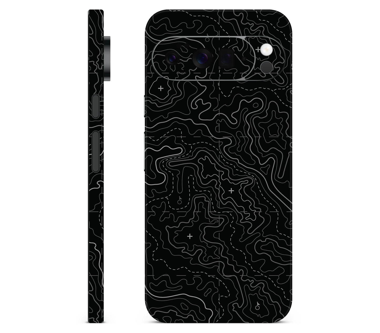 Google Pixel 11 Pro XL skin, Lockdown (Blackout), full wrap skin
