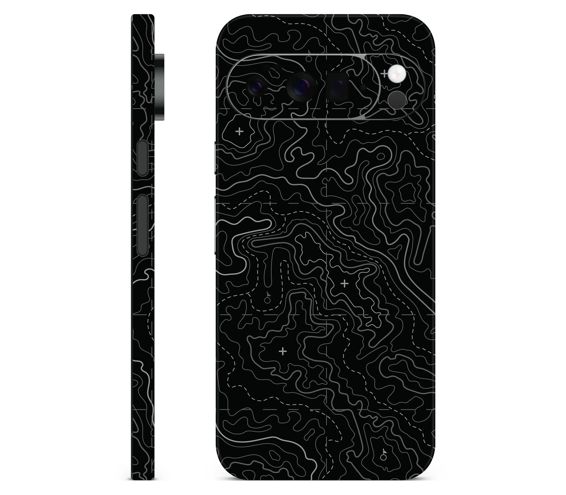 Google Pixel 11 Pro XL skin, Lockdown (Blackout), full wrap skin