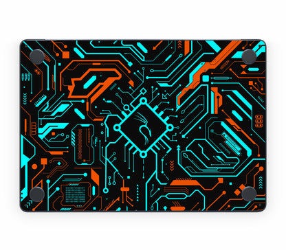 MacBook Air 13" (2025, M4) skin, Kali (Core), bottom skin