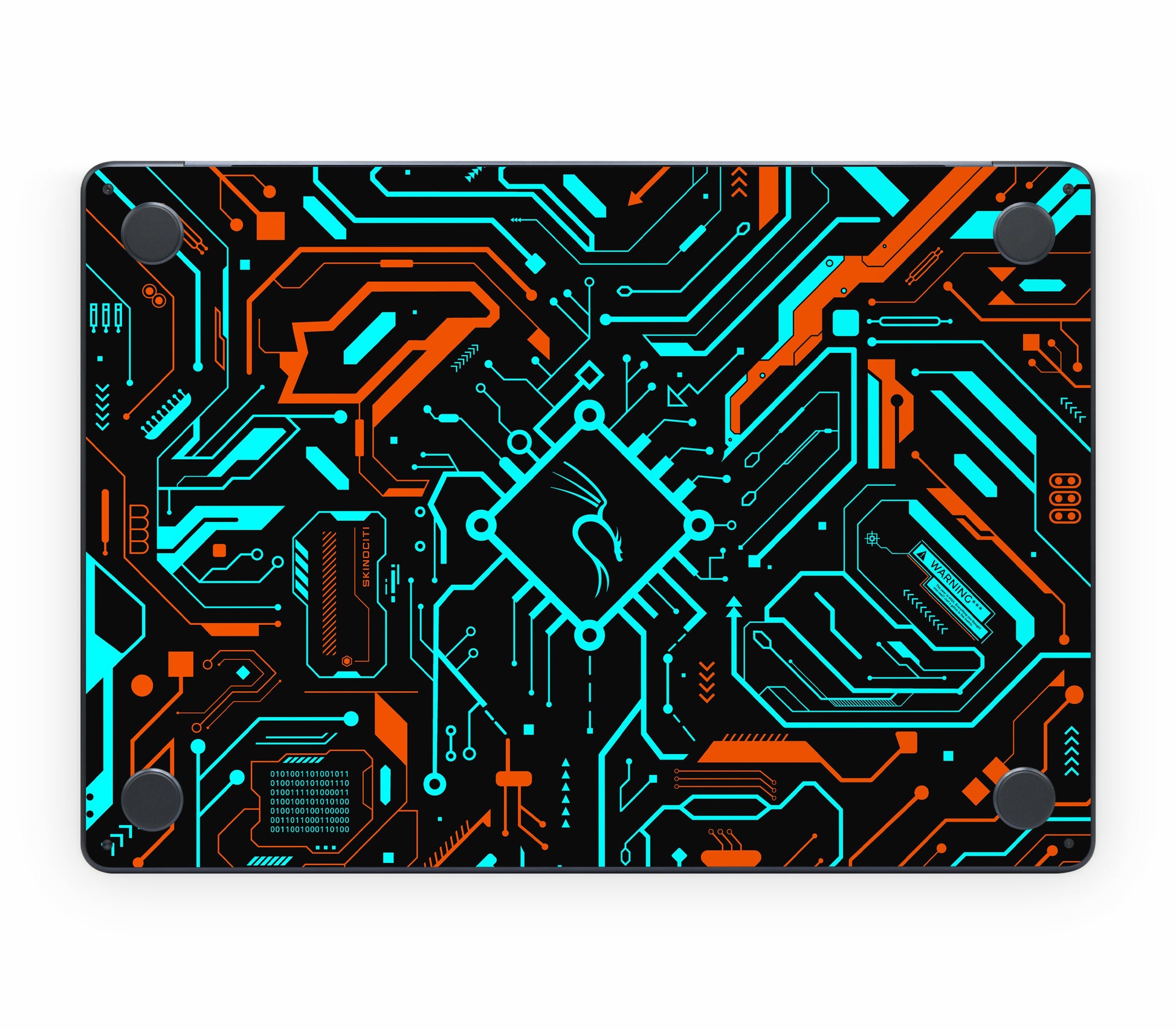 MacBook Air 15" (2025, M4) skin, Kali (Core), bottom skin