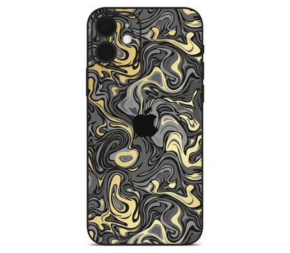 iPhone 12 skin, Damnation, back skin with logo cutout