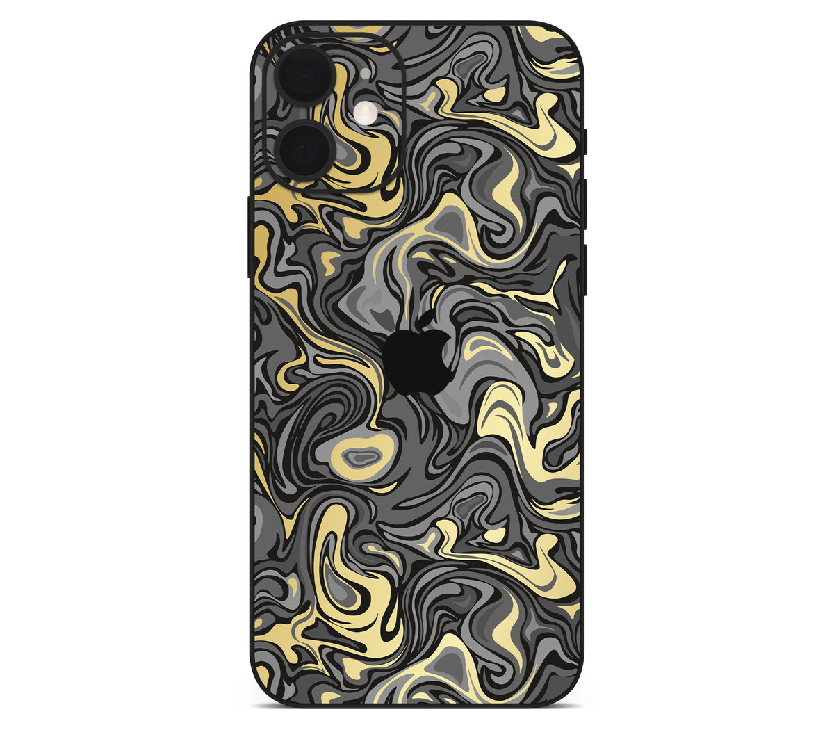 iPhone 12 Mini skin, Damnation, back skin with logo cutout