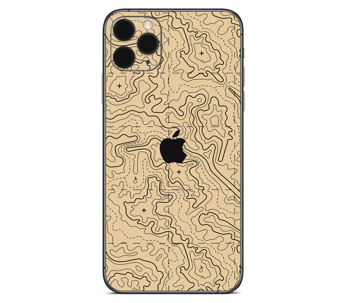 iPhone 11 Pro Max skin, Lockdown (Sandline), back skin with logo cutout