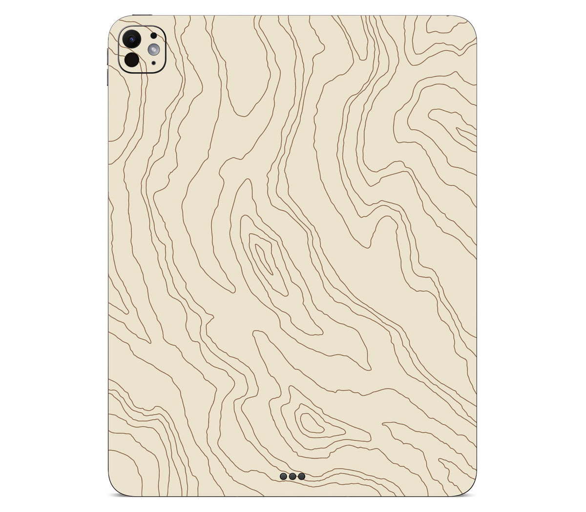 iPad Pro 11" (M4) skin, Dune, back skin without logo cutout
