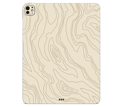 iPad Pro 13" (M4) skin, Dune, back skin without logo cutout