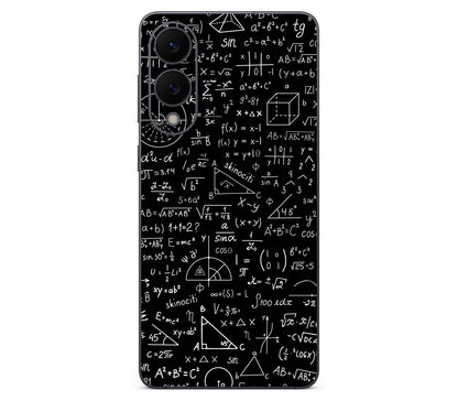 Galaxy S25 Edge skin, Math Madness, back skin