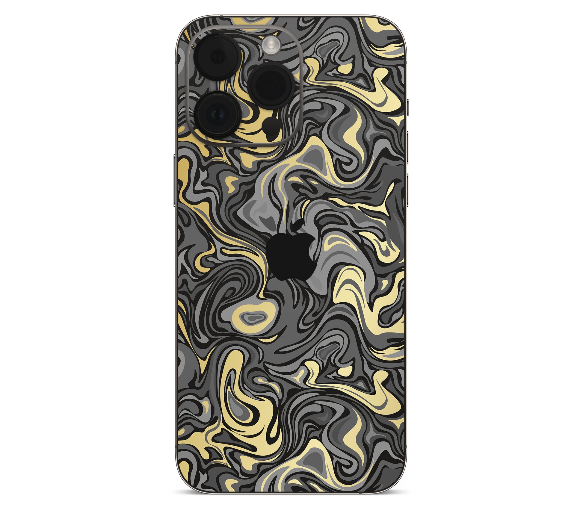 iPhone 14 Pro skin, Damnation, back skin with logo cutout