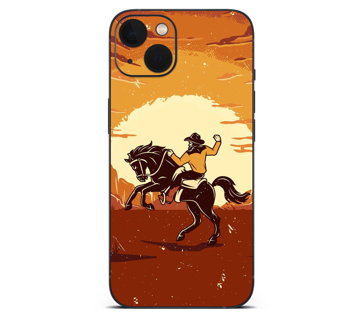 iPhone 13 skin, Cowboy, back skin